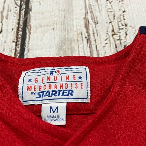 Vintage Kids New York Yankees Starter MLB Baseball 1990s Sports Jersey - Picture 6 of 6